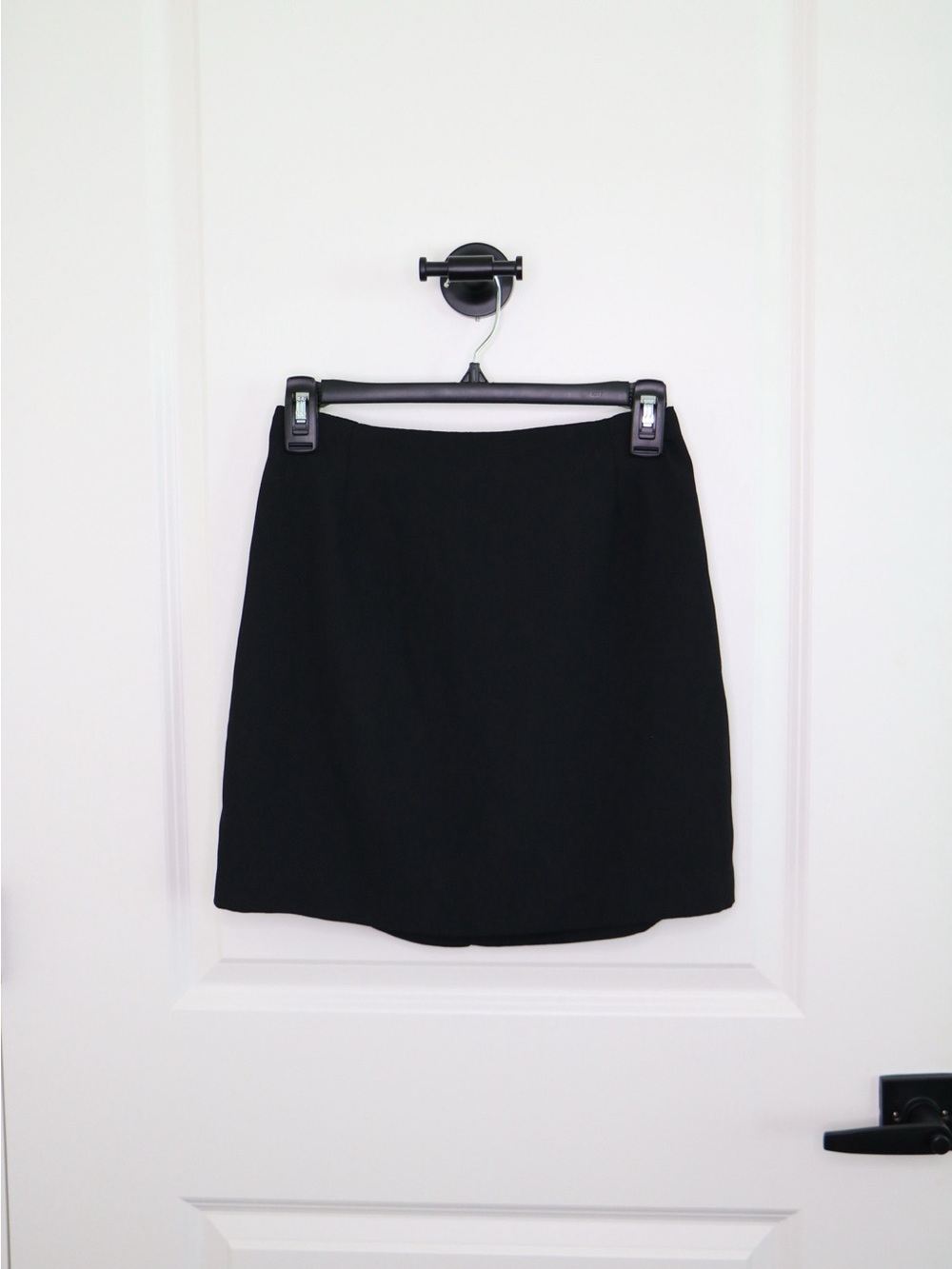 A. Byer Black Mini Skirt - Sleek A-Line